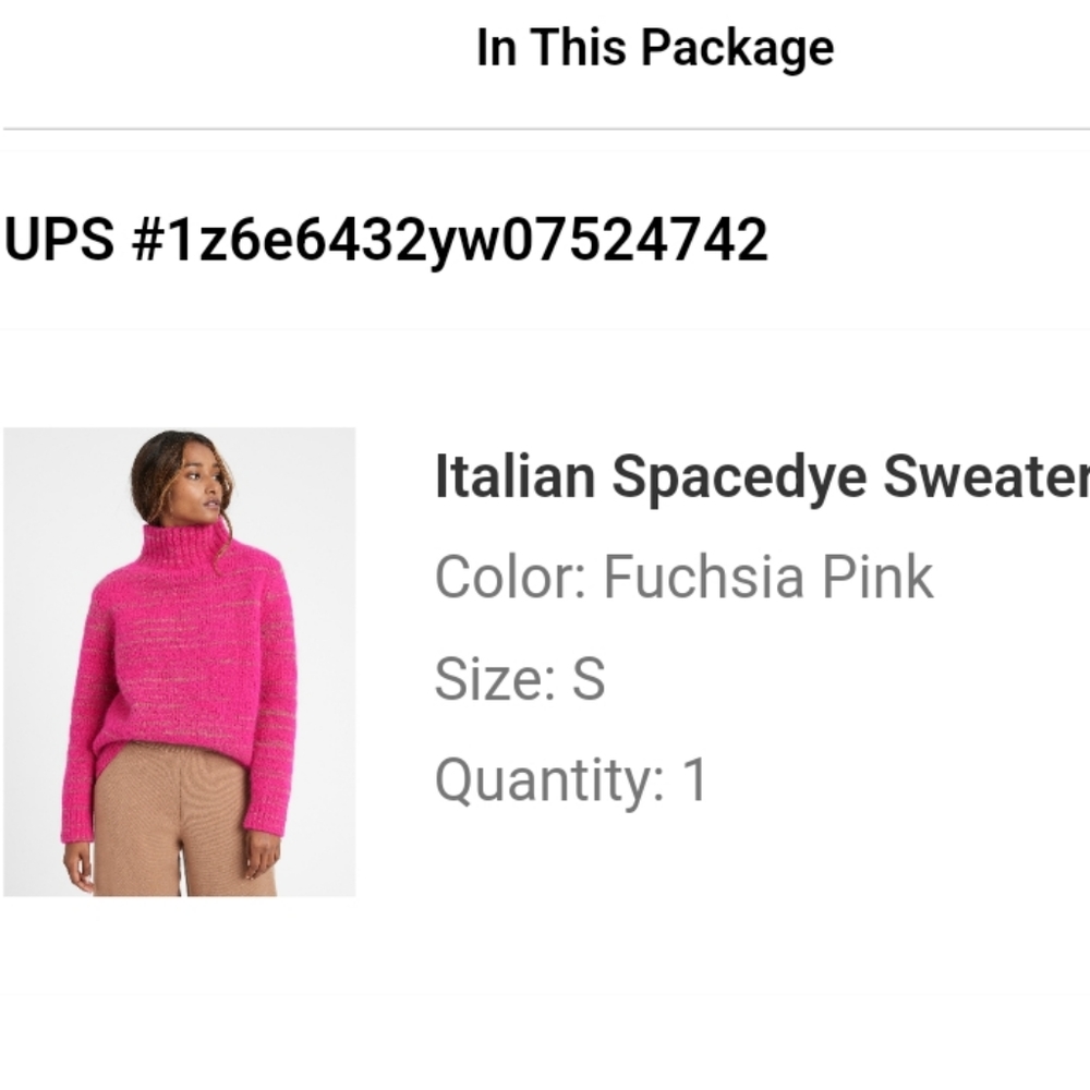 Banana Republic sweater